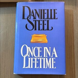 Blue and Gold Decorative Book by